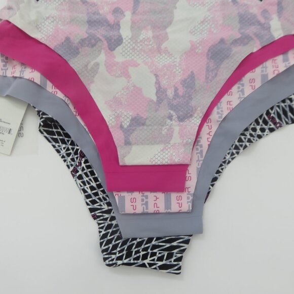 (#P) Spyder 5 pack Seamless No Show Hipster Panties Underwear Multi-Pack - Picture 4 of 5